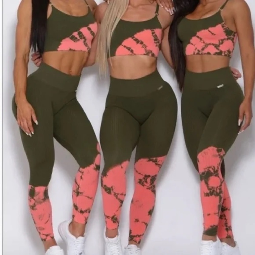 BOMBSHELL SPORTSWEAR TIE DYE BRA TOP
